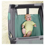 Lettino da viaggio Pack 'n Play Change 'n Carry - Manor: Ruote con blocco, Fasciatoio, Giostrina, Borsa per il trasporto