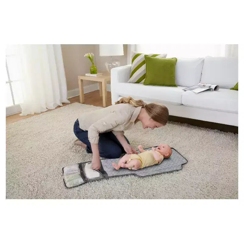 Lettino da viaggio Pack 'n Play Change 'n Carry - Manor: Ruote con blocco, Fasciatoio, Giostrina, Borsa per il trasporto