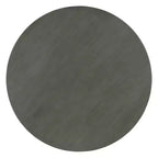 Set da pranzo rotondo da 5 pezzi stile rustico con 3 sedie imbottite e panca curva per sala da pranzo, cucina