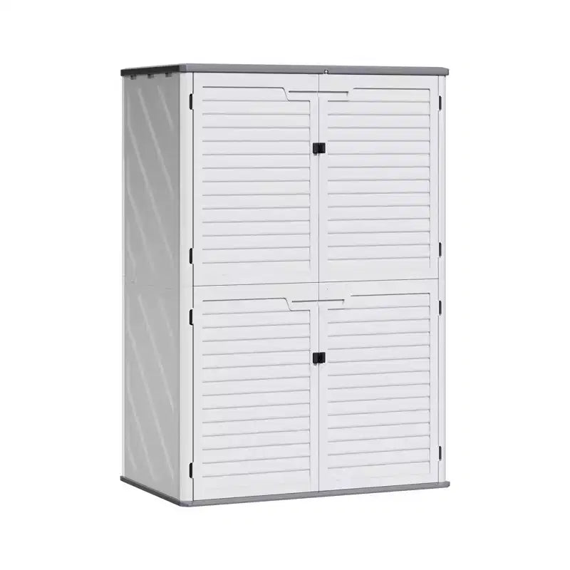 Casette da Giardino in Resina, Armadietto da Esterno Impermeabile da 1,8 m³ per Garage, Attrezzi, Cuscini del Divano, Contenitore da Esterno