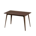 Set da pranzo Mid-Century Modern 5 pezzi con 4 sedie imbottite