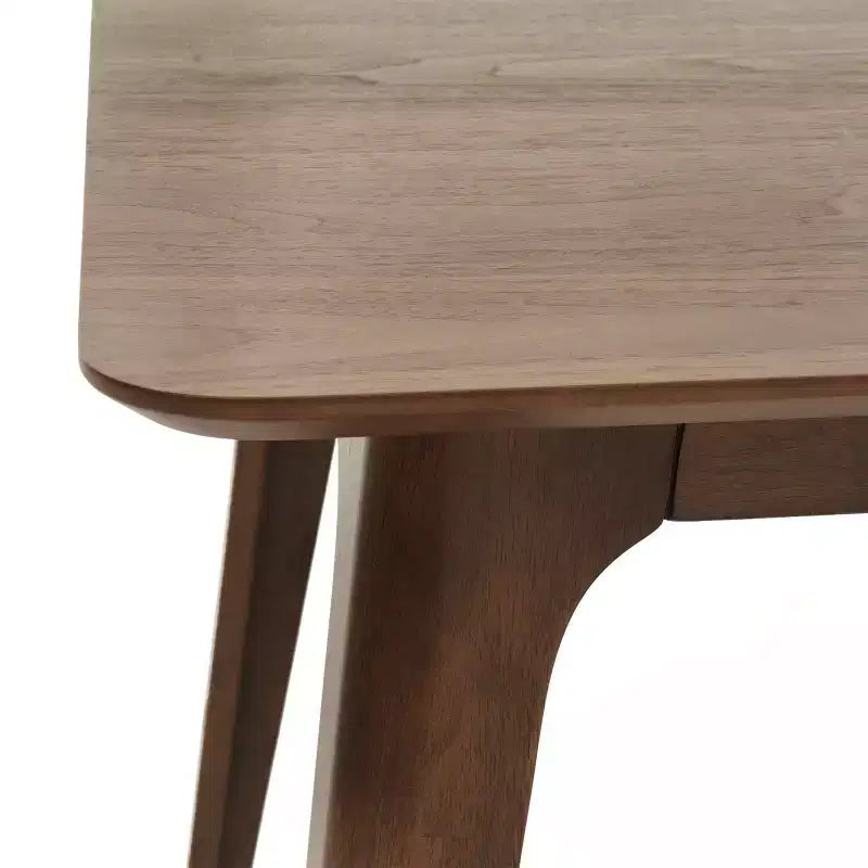 Set da pranzo Mid-Century Modern 5 pezzi con 4 sedie imbottite