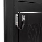 Letto a scomparsa full size con armadietti contenitori