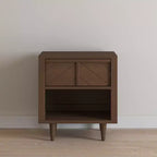 Comodino a 1 cassetto Surrey Hill per cameretta o camera da letto, ampio cassetto contenitore, realizzato in robusto legno di pino, atossico, finitura sicura per i bambini