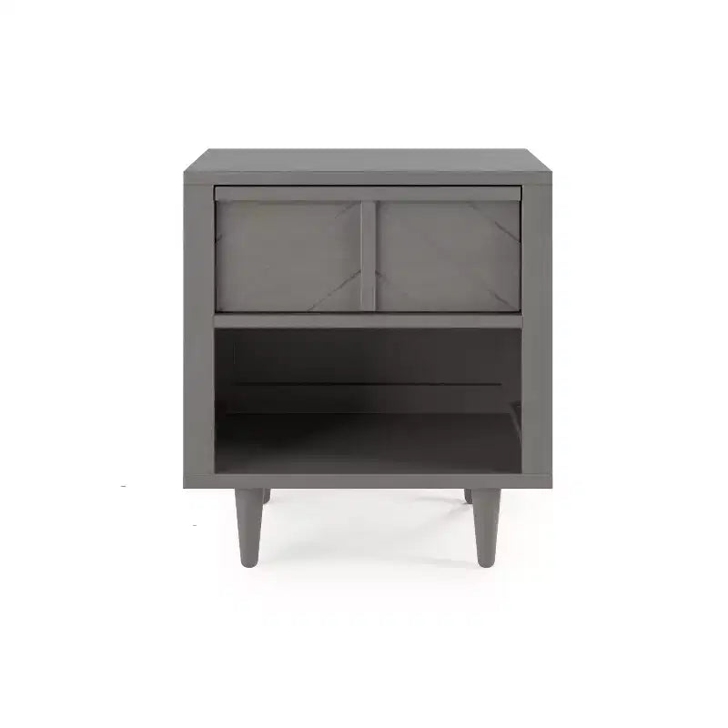 Comodino a 1 cassetto Surrey Hill per cameretta o camera da letto, ampio cassetto contenitore, realizzato in robusto legno di pino, atossico, finitura sicura per i bambini