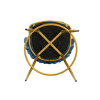 Sgabelli da bar girevoli da 80 cm, sgabelli da bar di lusso con base in metallo dorato e schienale intrecciato a mano, capacità 130 kg