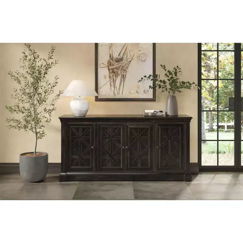 Kingston Traditional Mobile TV 70" con consolle: Stile English Manor, Nessun Assemblaggio Richiesto