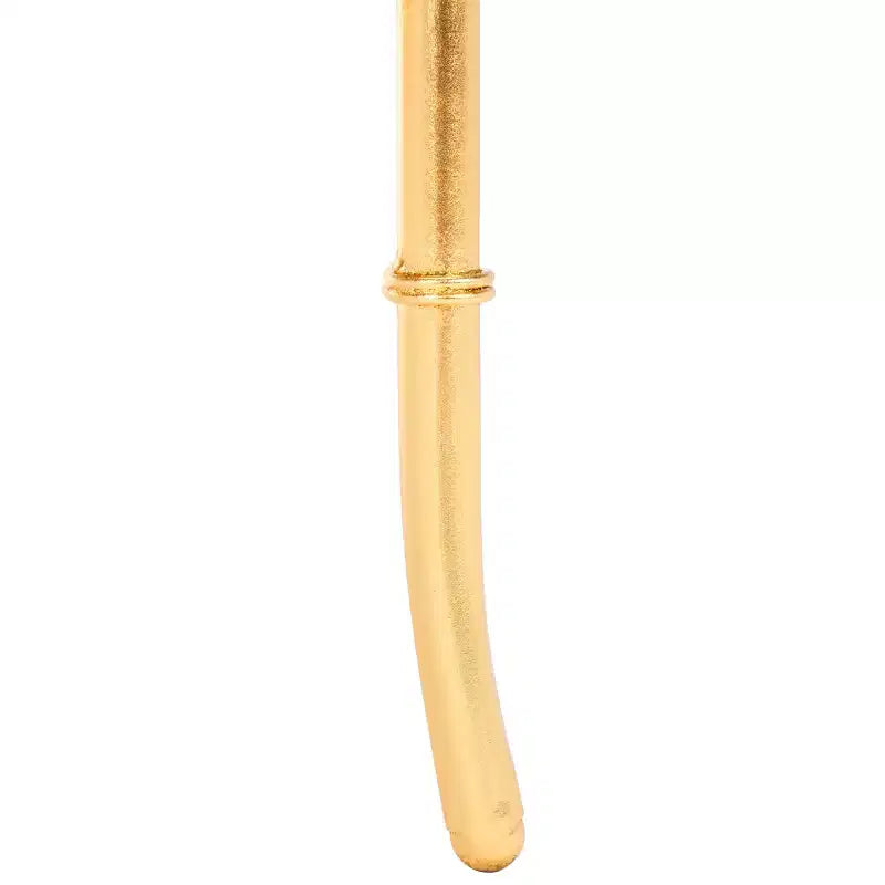 Tavolino d'appoggio Chandler - Oro/Vetro