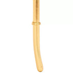 Tavolino d'appoggio Chandler - Oro/Vetro